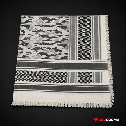 Palestina Camuflaje LYWJ2 100% Algodón - Blanca