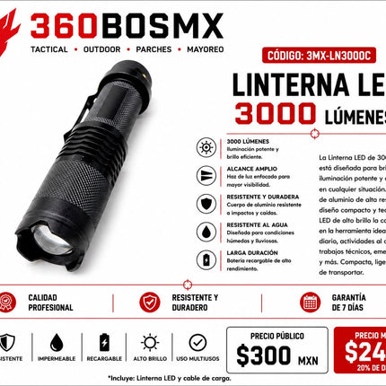 Lampara Led Recargable