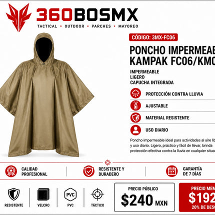 Poncho Impermeable