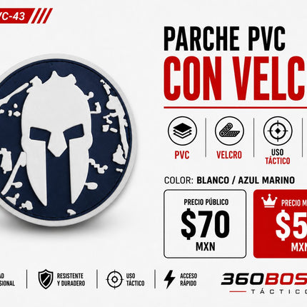 Parche PVC  c/ Velcro