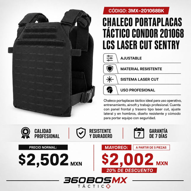 Chaleco Tactico Porta Placas