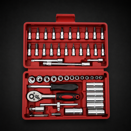 Kit de Herramientas 53 en 1 DH158 con Estuche