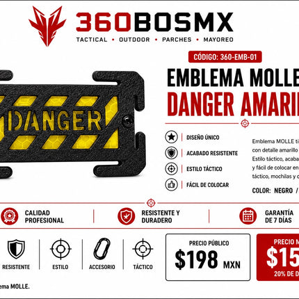 Emblema Tactico Sistema Molle M