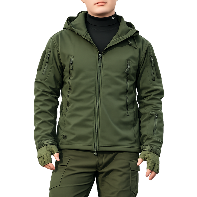 Chamarra P/ Parches Verde	720	3BM-0328