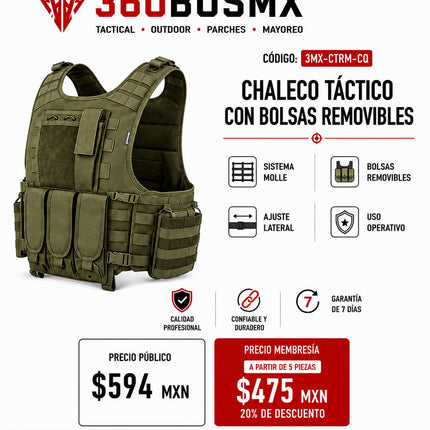 Chaleco Porta Placa