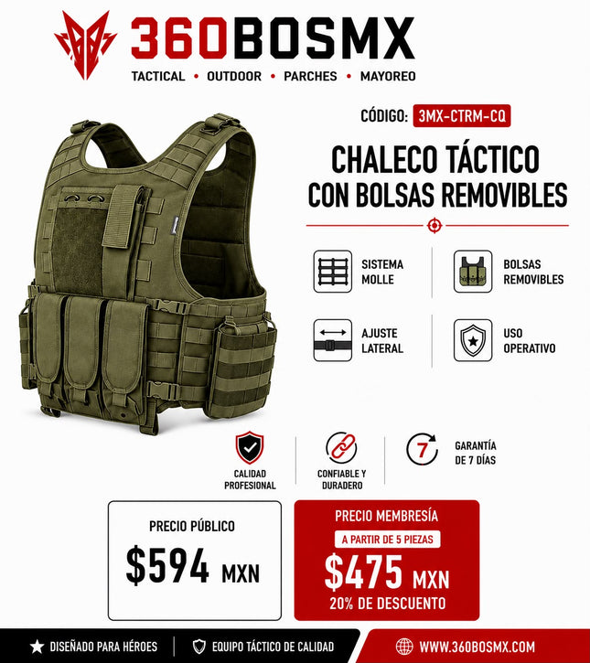 Chaleco Porta Placa