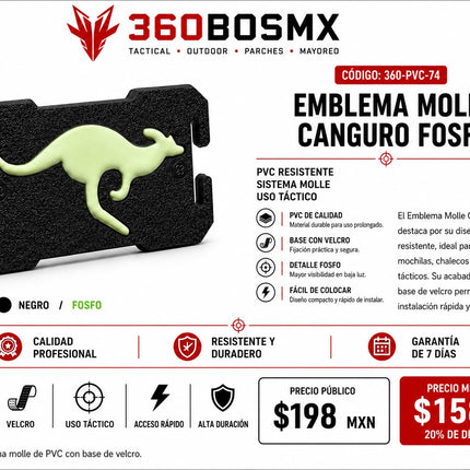 Emblema Tactico Sistema Molle M