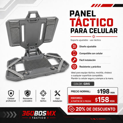 Panel Porta Tactico Para Celular
