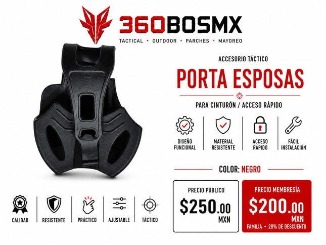 Funda Porta Esposas E2 M