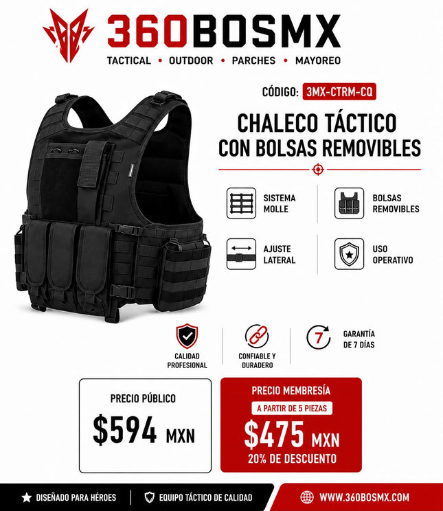 Chaleco Porta Placa