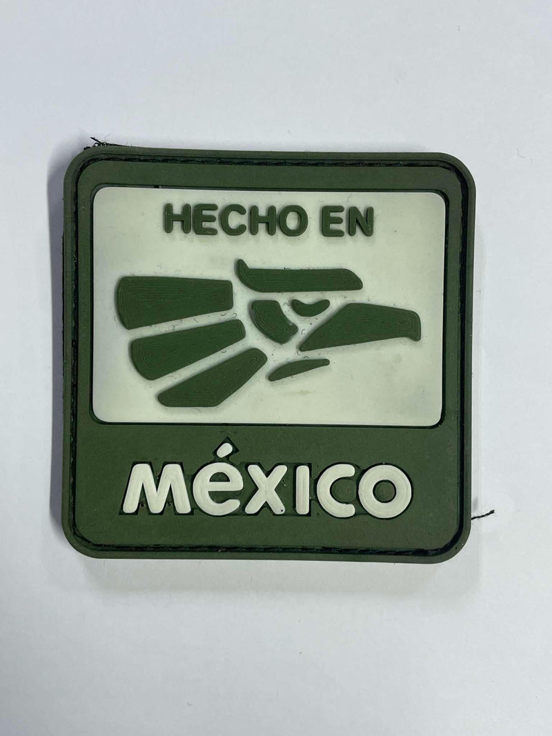 parche pvc con velcro hecho en mexico 	XX0643	37