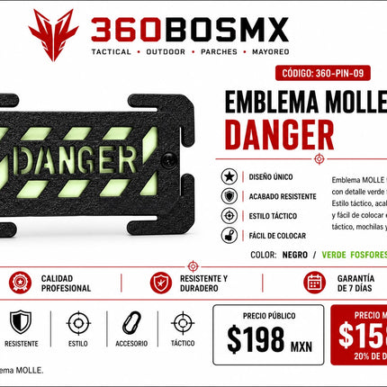 Emblema Tactico Sistema Molle M