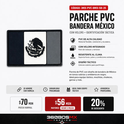 Parche PVC Bandera