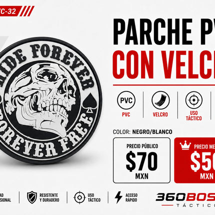 Parche PVC  c/ Velcro
