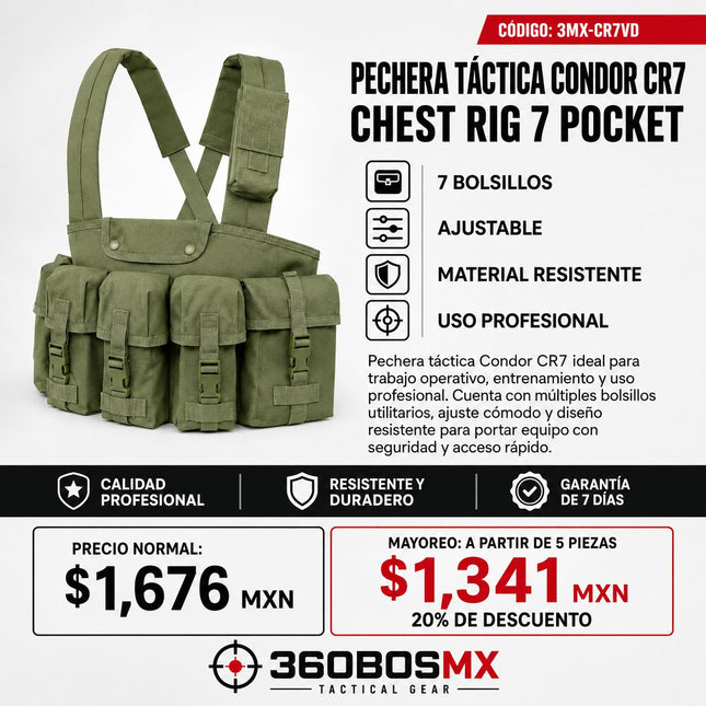 Pechera Porta Cargadores