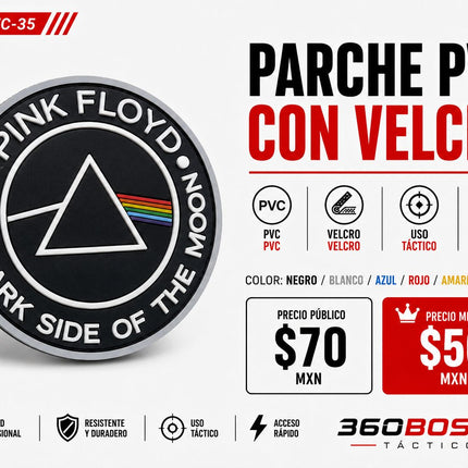 Parche PVC  c/ Velcro