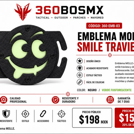 Emblema Tactico Sistema Molle M