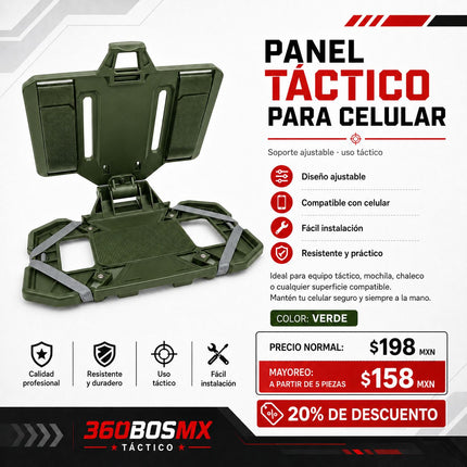 Panel Porta Tactico Para Celular
