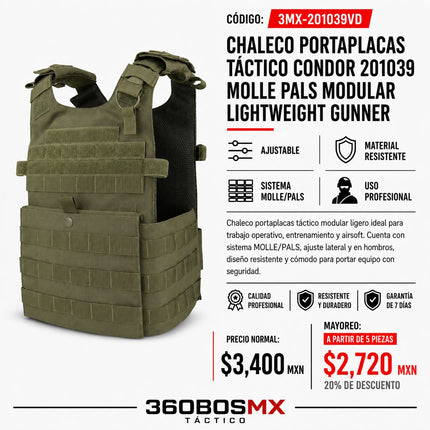 Chaleco Tactico Porta Placas