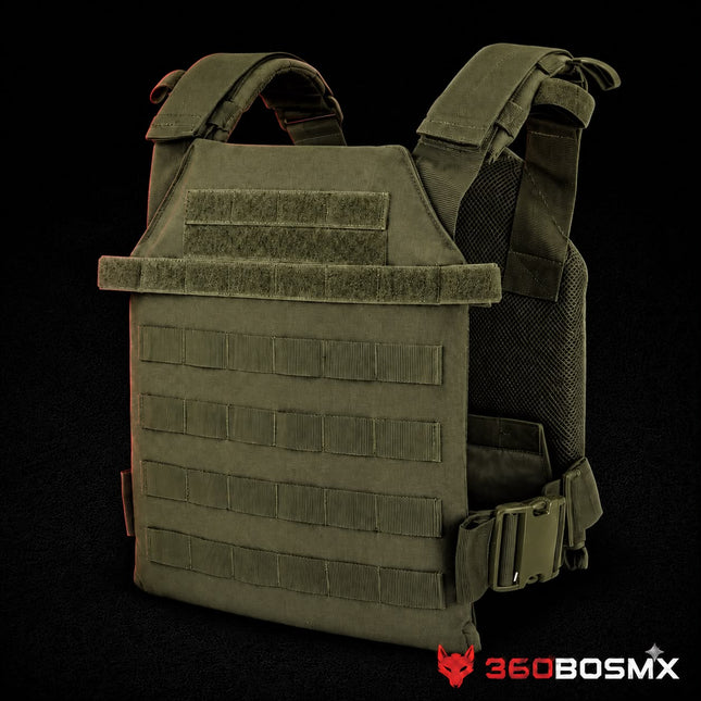 Sobrepedido Chaleco Portaplacas Condor Sentry 201042 Lightweight MOLLE - Negro