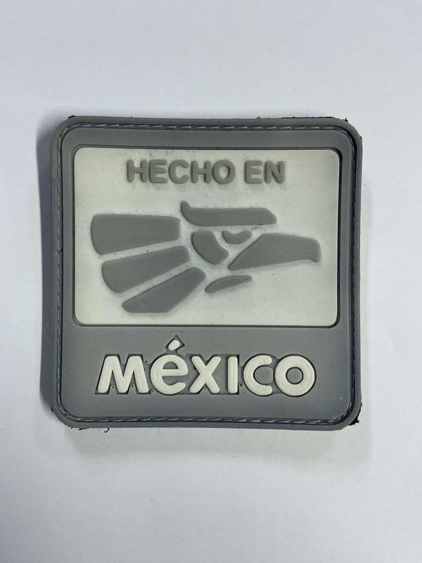 parche pvc con velcro hecho en mexico 	XX0645	37