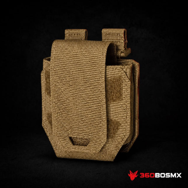 Pouch Táctico Portacargador / Utilitario con Solapa (Sistema MOLLE)