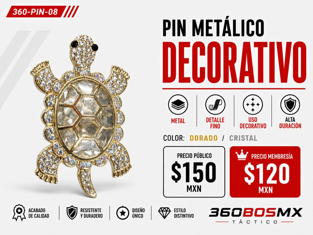 Pin Metalico Decoracion