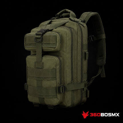 Mochila Táctica Militar Escuela GJP WZ3PH 30 L – Verde militar