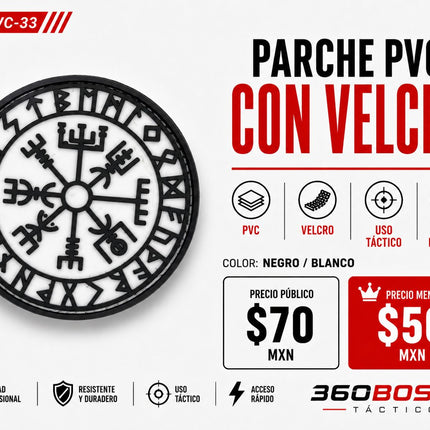Parche PVC  c/ Velcro
