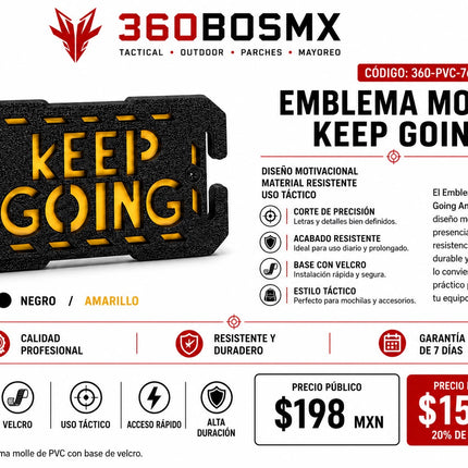 Emblema Tactico Sistema Molle M