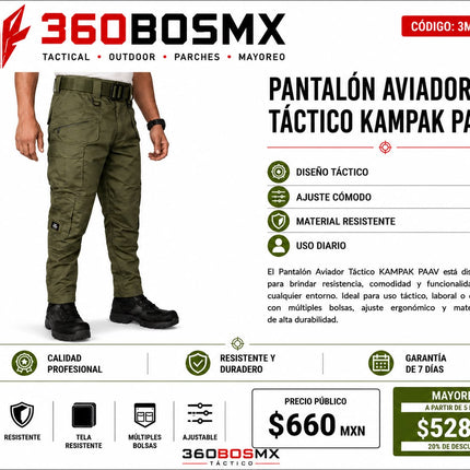 Pantalon Tactico Aviador