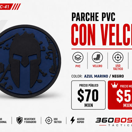 Parche PVC  c/ Velcro