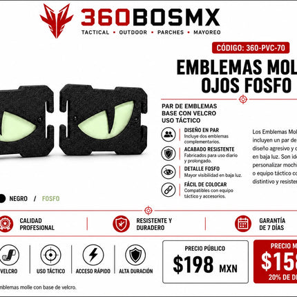 Emblema Tactico Sistema Molle M