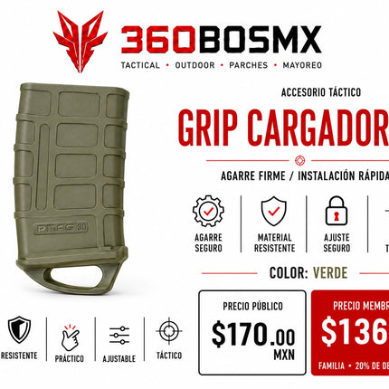 Funda Grip Cargador AR