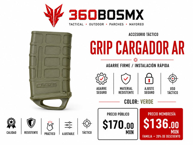 Funda Grip Cargador AR