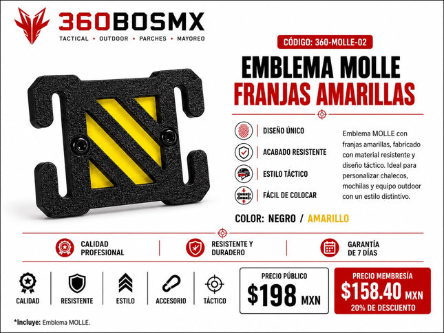 Emblema Tactico Sistema Molle