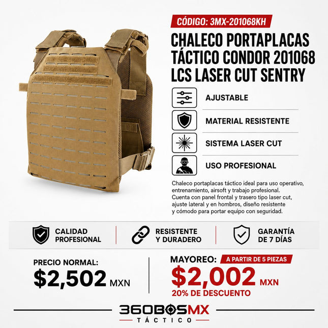 Chaleco Tactico Porta Placas