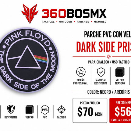 Parche PVC c/ Velcro Dark Side