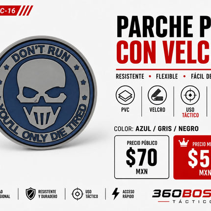 Parche PVC  c/ Velcro