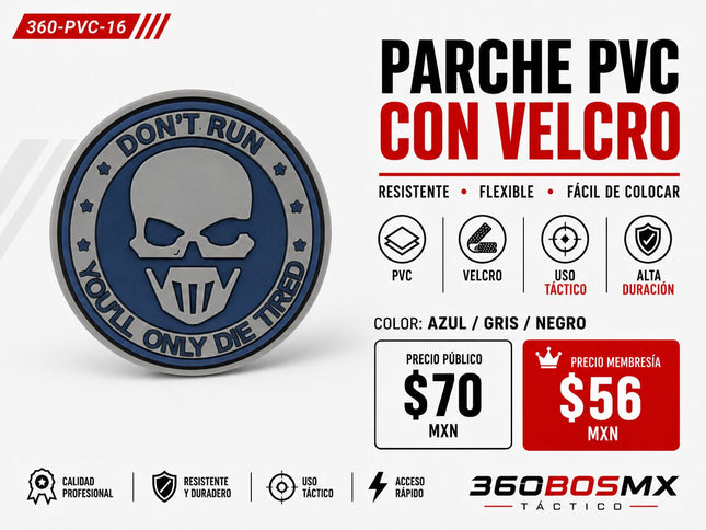 Parche PVC  c/ Velcro