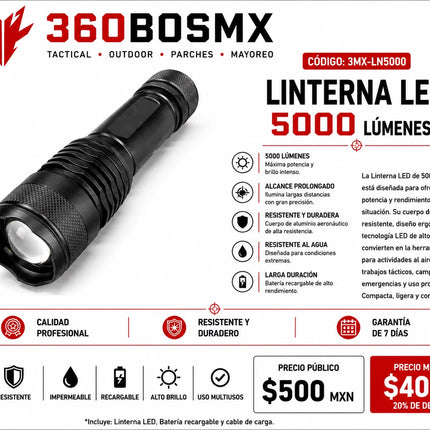 Lampara Led Recargable