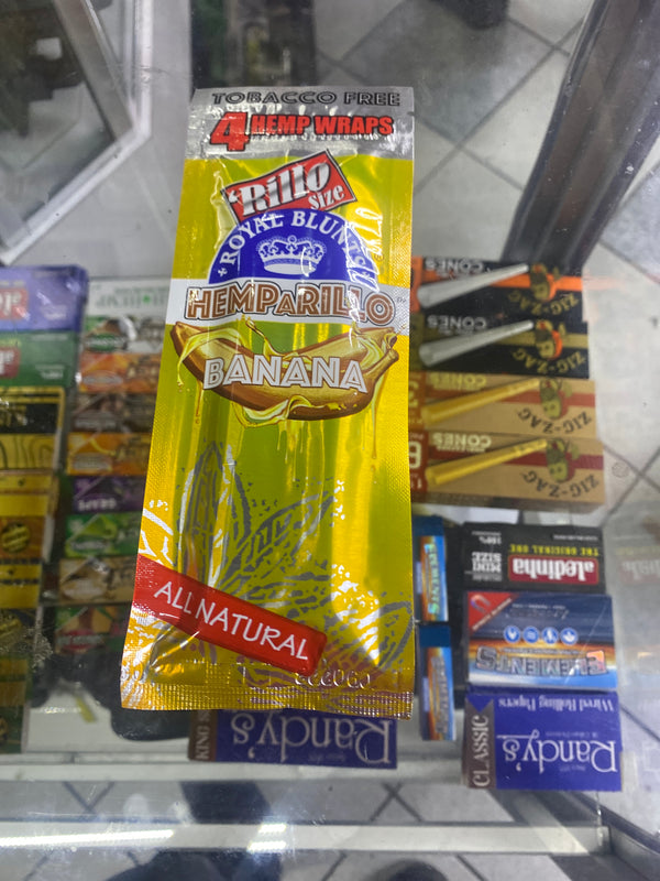 4wraps banana Royal Blunts E2 JD