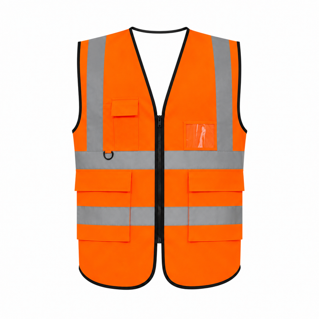 Chaleco BB210-21 naranja, producto solo sobre fondo blanco