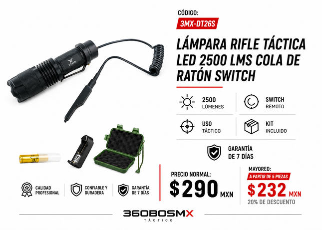 Lampara Led Raton M