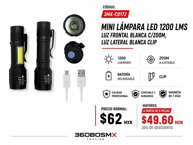 Lampara Led Recargable