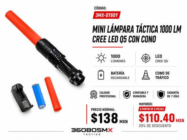 Lampara Led Recargable M