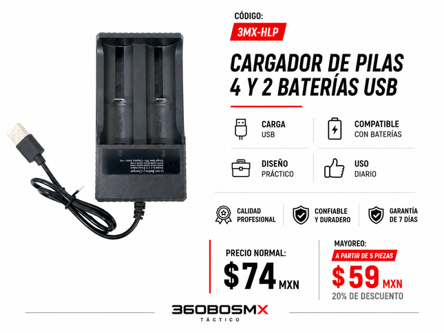 Cargador Universal M