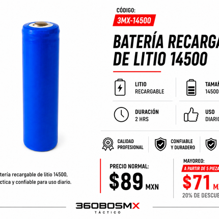 Bateria Recargable M
