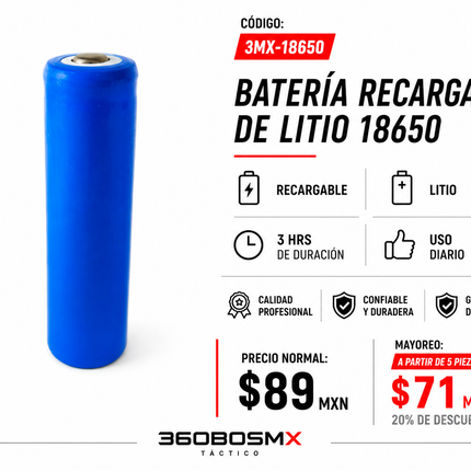 Bateria Recargable M
