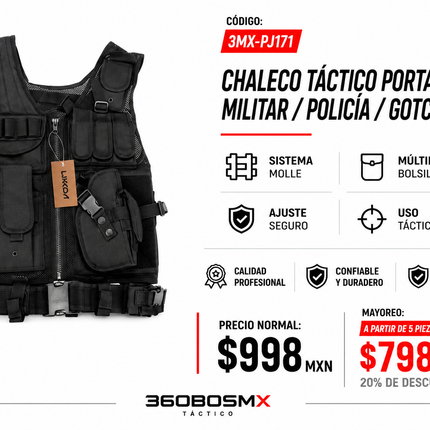 Chaleco Porta Placa M